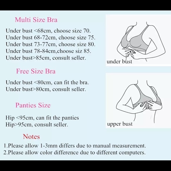 Comfortable lingerie underwear set - Picture 2 of 2